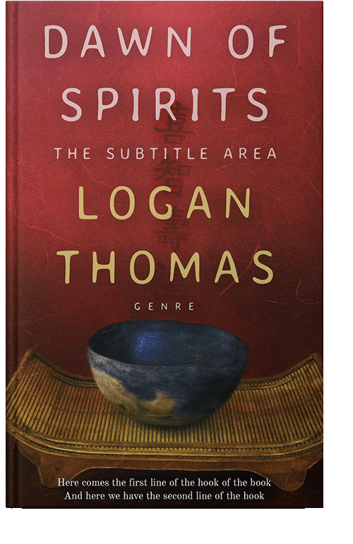 Front view of Mocha #6192 - Premade Health & Mind & Body Book Cover