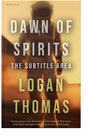 Pre Made Book Cover Chalky