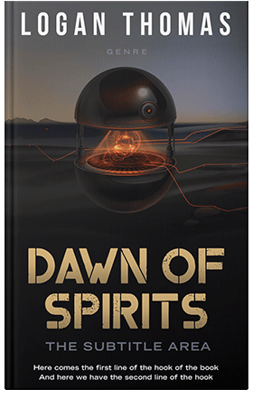 Pre Made Book Cover Thunder