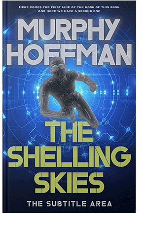 Pre Made Book Cover Green Mist