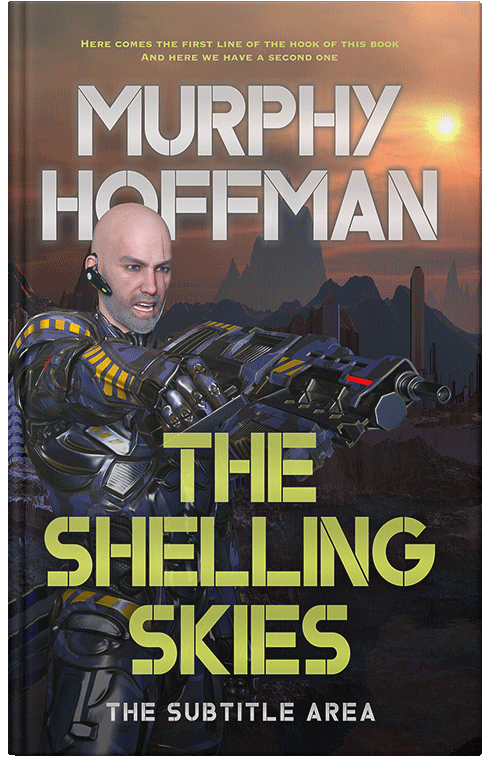 Front view of Premade Science Fiction Book Cover - Pavlova