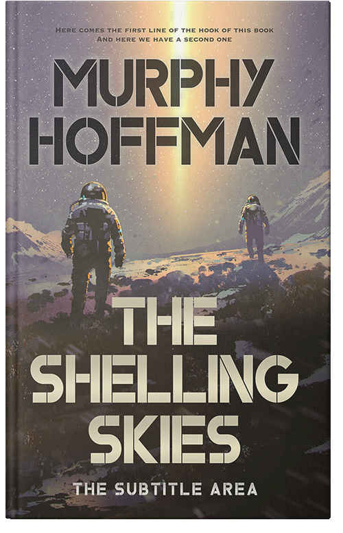 Front view of Premade Science Fiction Book Cover - Masala