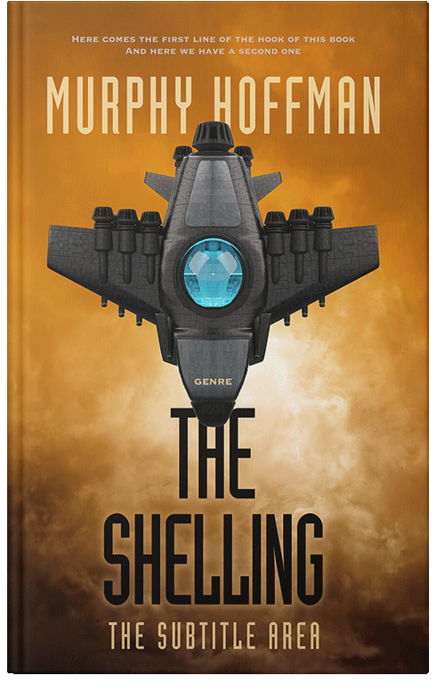 Front view of Copper #6225 - Premade Apocalyptica Book Cover