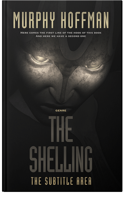 Front view of Cod Gray #6226 - Premade Science Fiction Book Cover