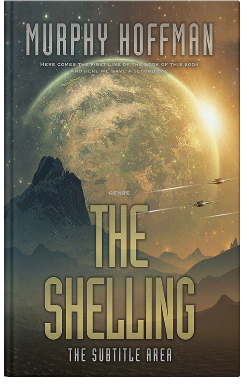 Front view of Go Ben #6229 - Premade Science Fiction Book Cover