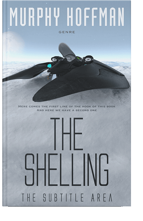 Front view of Heather #6232 - Premade Science Fiction Book Cover