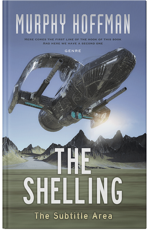 Front view of Nevada #6234 - Premade Science Fiction Book Cover