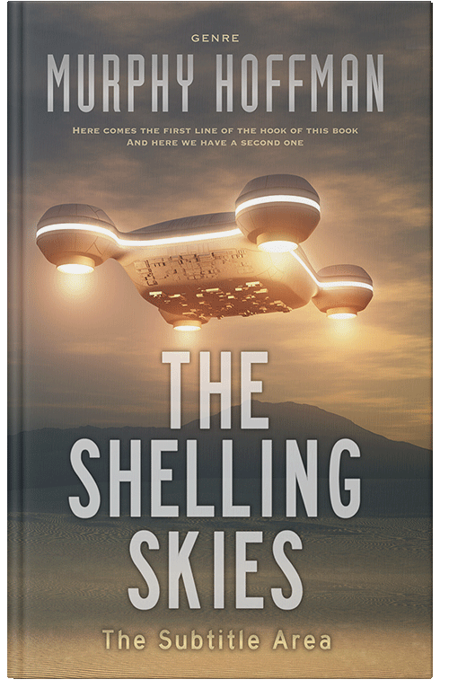 Front view of Coffee #6235 - Premade Science Fiction Book Cover