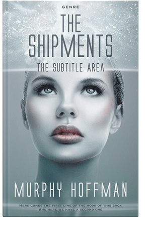 Pre Made Book Cover Hit Gray