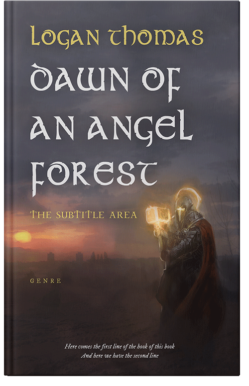 Front view of Premade Fantasy Book Cover - Tundora