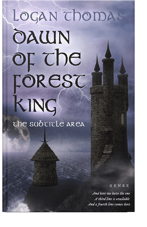 Front view of Tuna #6262 - Premade Fantasy Book Cover