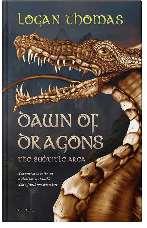 Front view of Premade Fantasy Book Cover - Baltic Sea