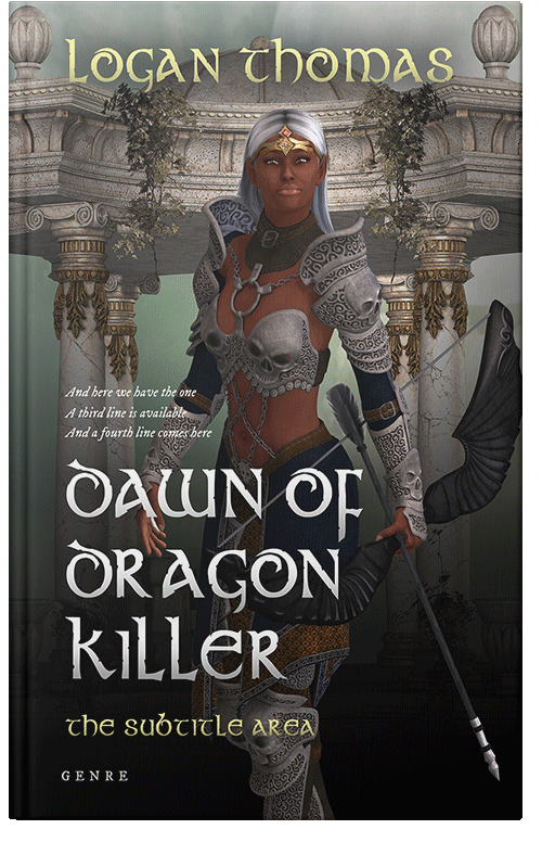 Front view of Dune #6265 - Premade Fantasy Book Cover