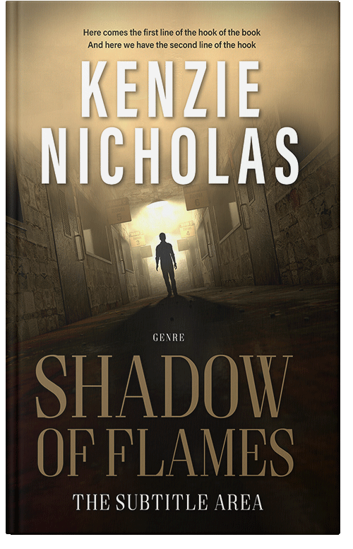 Front view of Premade Mystery & Thriller & Suspense Book Cover - Straw