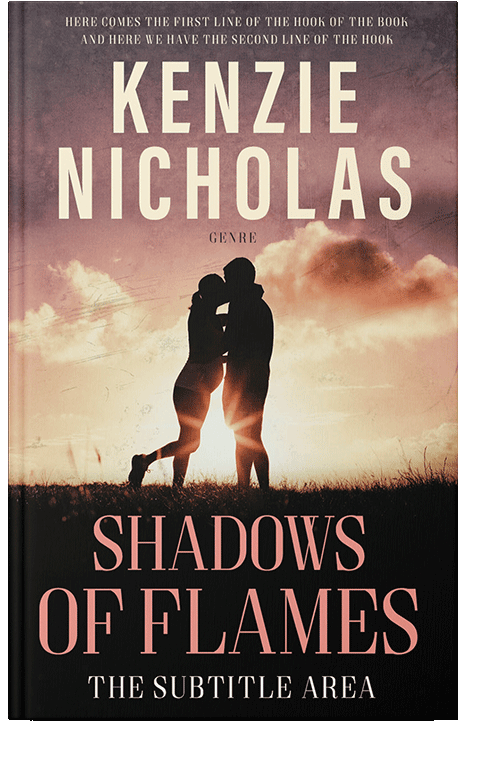 Front view of Cameo #6279 - Premade Romance Book Cover