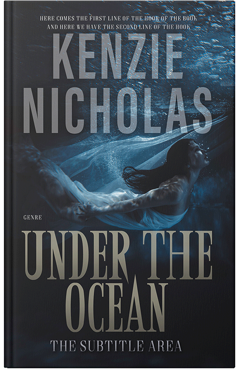 Front view of Premade Mystery & Thriller & Suspense Book Cover - Ebony Clay