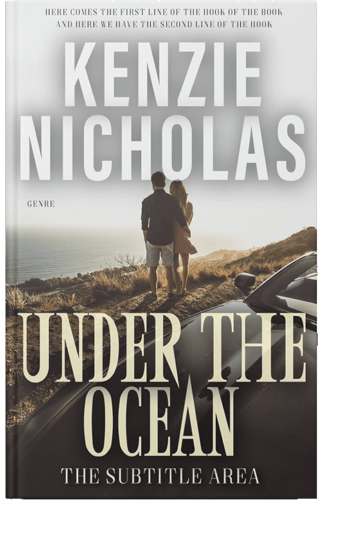 Front view of Taupe #6284 - Premade Romance Book Cover