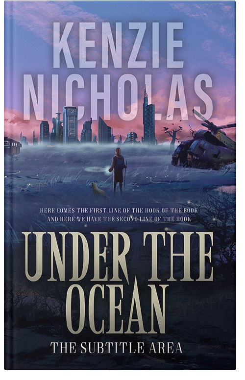 Front view of Premade Apocalyptica Book Cover - Mirage