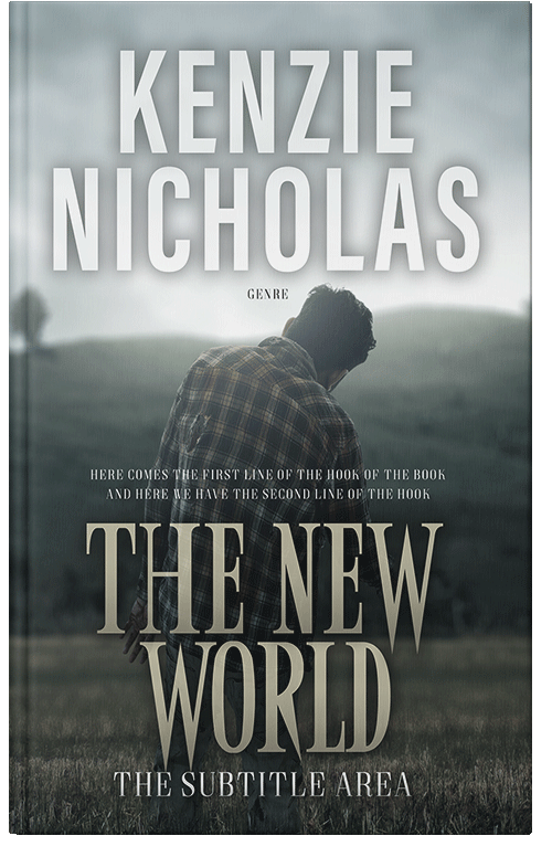 Front view of Cape Cod #6286 - Premade Apocalyptica Book Cover