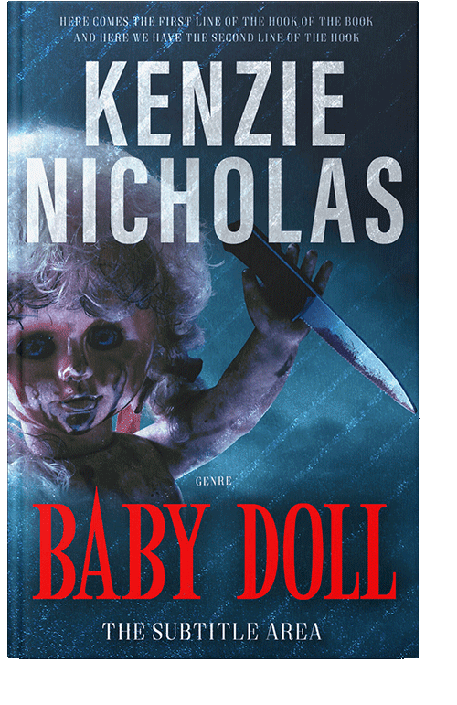 Front view of Nile Blue #6288 - Premade Mystery & Thriller & Suspense Book Cover