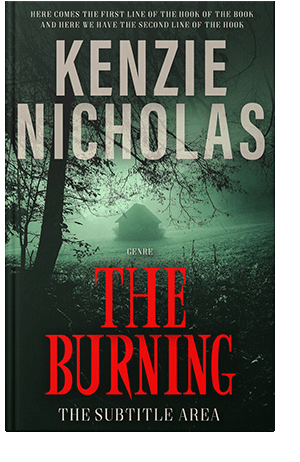 Pre Made Book Cover Old Rose