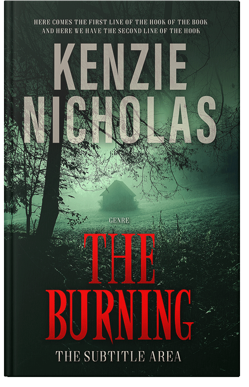 Front view of Premade Fantasy Book Cover - Old Rose