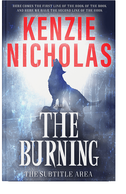 Front view of Fiord #6292 - Premade Horror Book Cover