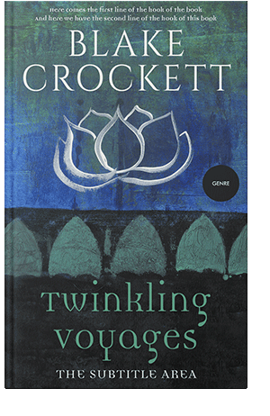 Pre Made Book Cover Fiord