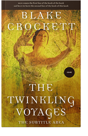 Pre Made Book Cover Buttered Rum