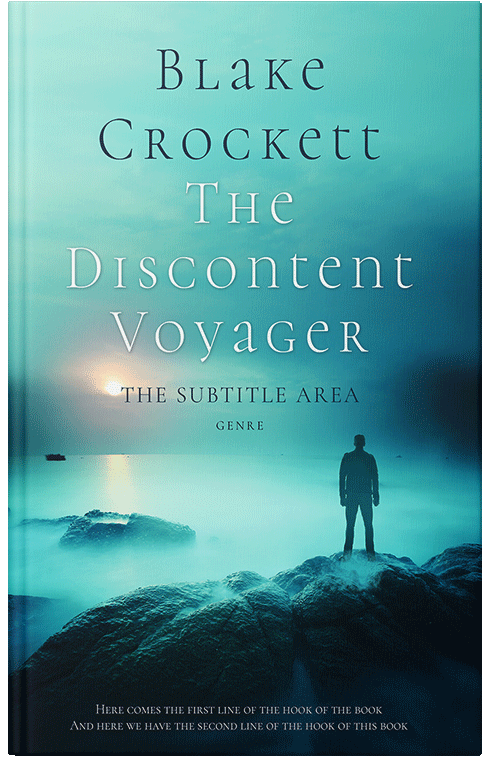 Front view of Downy #6315 - Premade Literary Fiction Book Cover