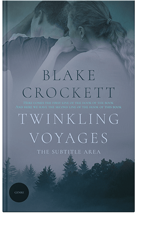 Pre Made Book Cover Pale Sky