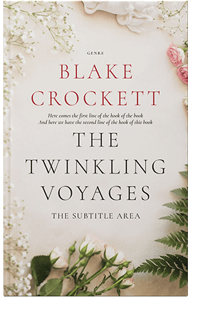 Pre Made Book Cover Satin Linen