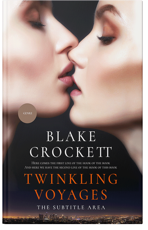 Front view of Premade Erotica Book Cover - Just Right