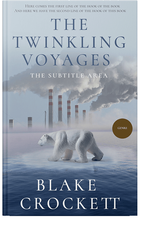 Front view of Cadet Blue #6329 - Premade Science & Nature Book Cover