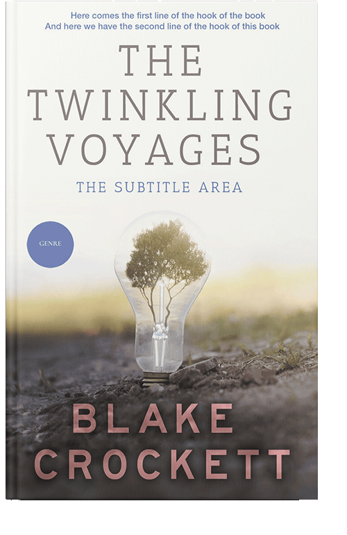 Front view of Pampas #6332 - Premade Abstract Book Cover