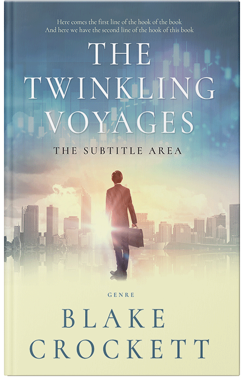 Front view of Moon Mist #6335 - Premade Travel Book Cover