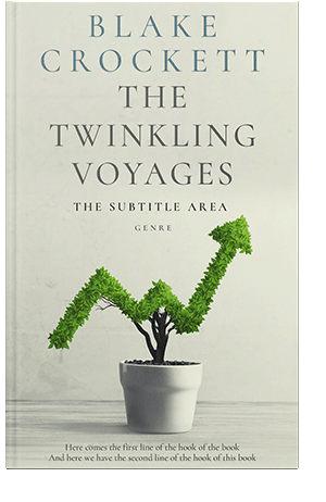 Pre Made Book Cover Moon Mist