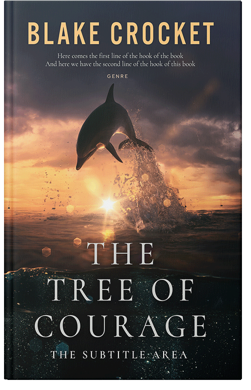 Front view of Tumbleweed #6344 - Premade Action & Adventure Book Cover