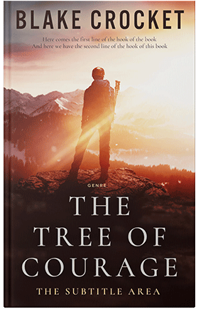 Pre Made Book Cover Crowshead