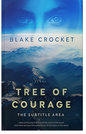 Pre Made Book Cover Tiara