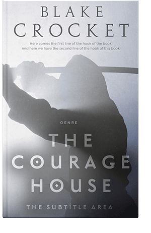 Pre Made Book Cover Ghost