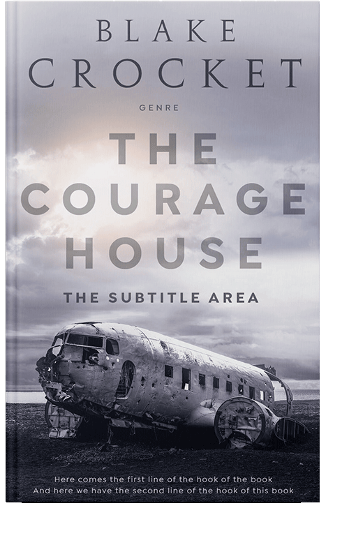 Front view of French Gray #6360 - Premade Mystery & Thriller & Suspense Book Cover