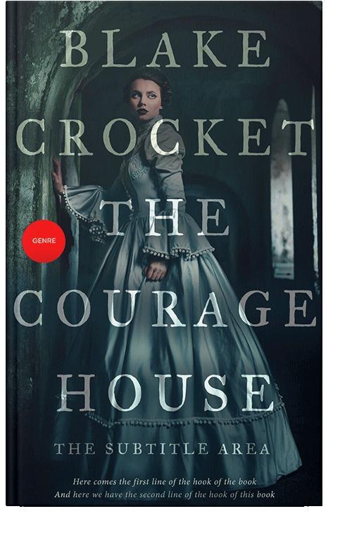 Front view of Firefly #6372 - Premade Fantasy Book Cover