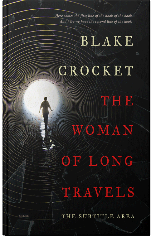 Front view of Woodsmoke #6387 - Premade Mystery & Thriller & Suspense Book Cover