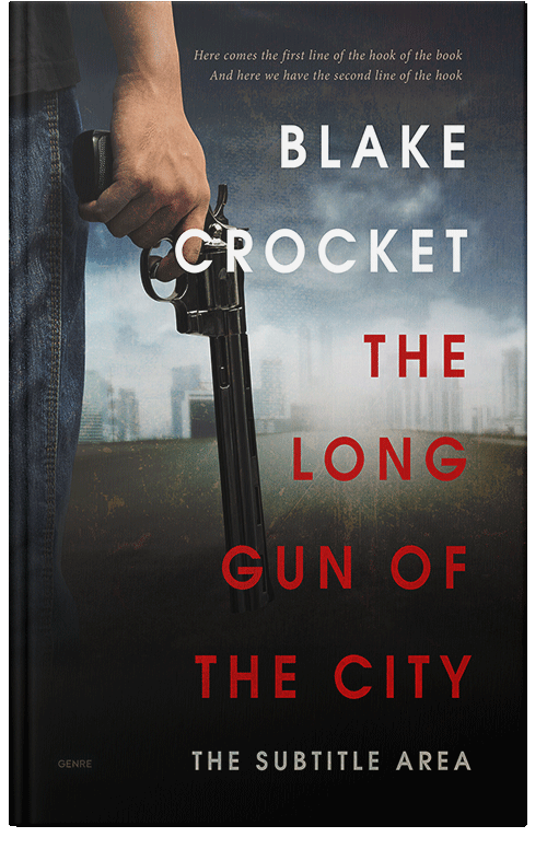 Front view of Premade Mystery & Thriller & Suspense Book Cover - Thatch