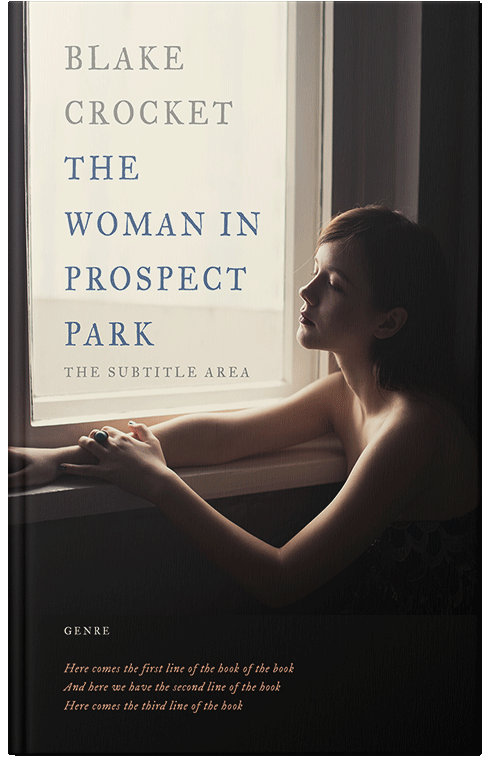 Front view of Zeus #6393 - Premade Romance Book Cover