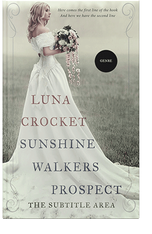 Pre Made Book Cover Celeste