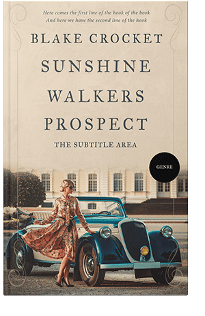 Pre Made Book Cover Cape Cod