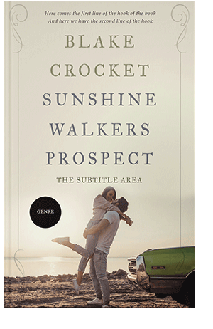 Pre Made Book Cover White Rock