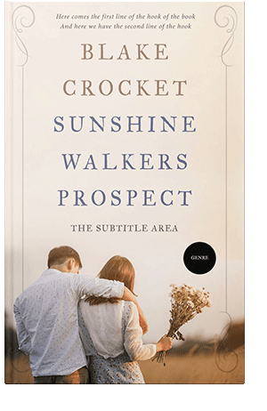 Pre Made Book Cover Merino